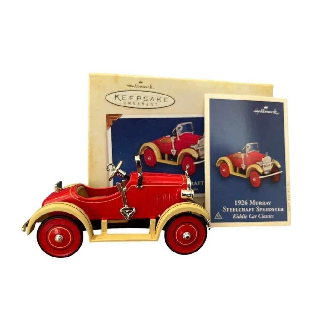Hallmark Keepsake Ornament Collector's Series 1926 Murray Steelcraft Speedster